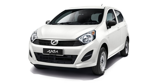 Perodua Axia - Merge Car Rental - Merge Car Rental
